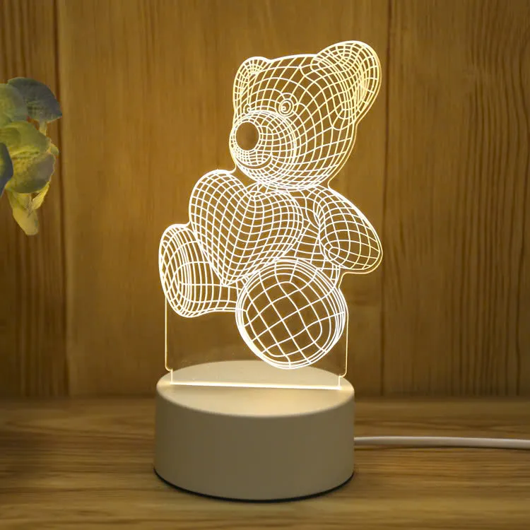 3D LED Lamp